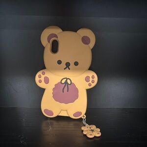 Adorable Bear-Shaped Kids Toy - Brown and Purple